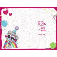 Special Niece My Dinky Bear Me to You Birthday Card Extra Image 1 Preview